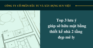 mặt bằng thiết kế nhà 2 tầng đẹp mê ly